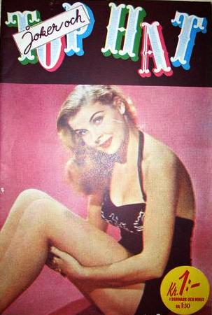 TOP HAT magazine cover Issue 22  1953