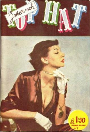 TOP HAT magazine cover Issue 24  1953