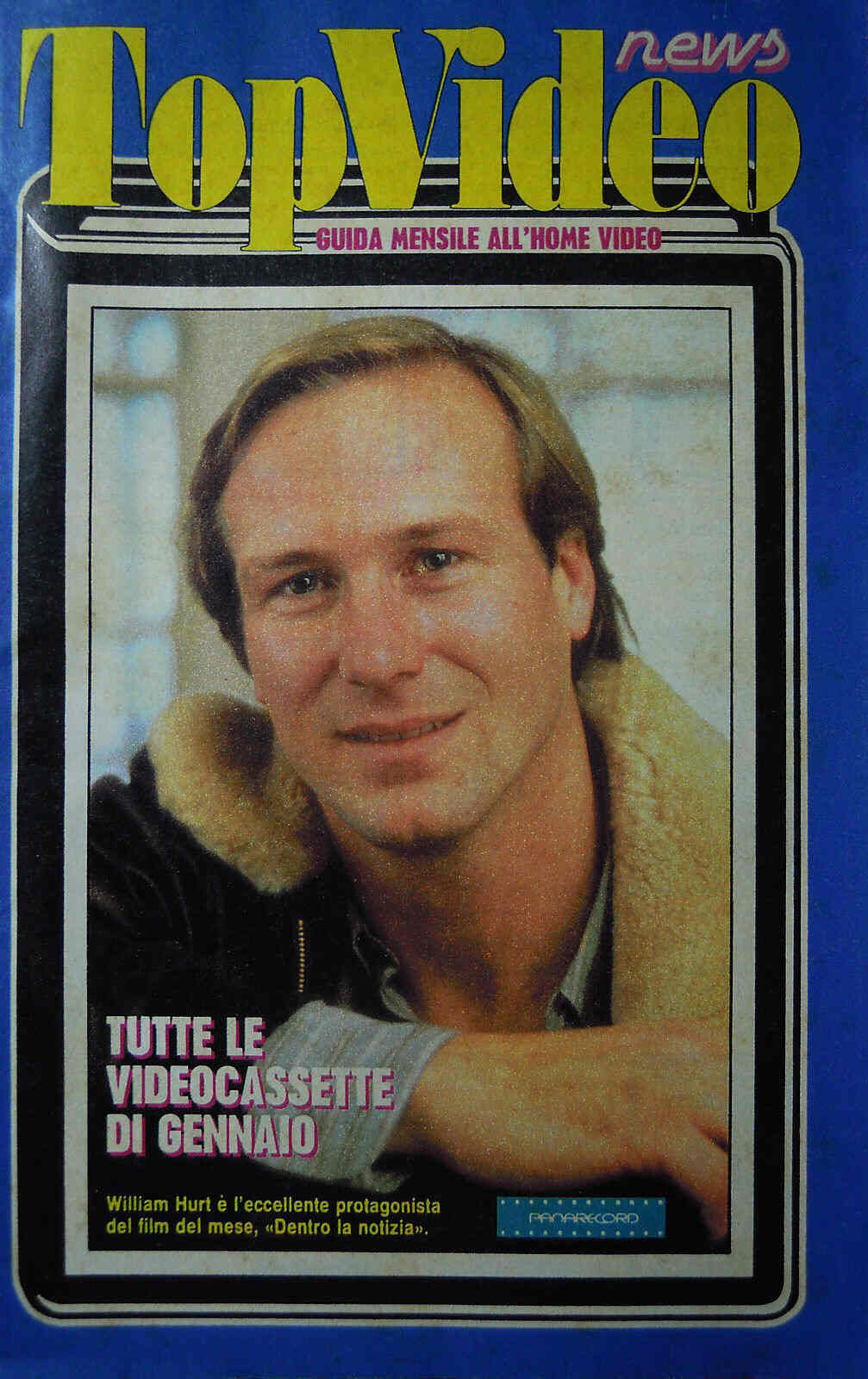 TOP VIDEO NEWS magazine side cover January 1989