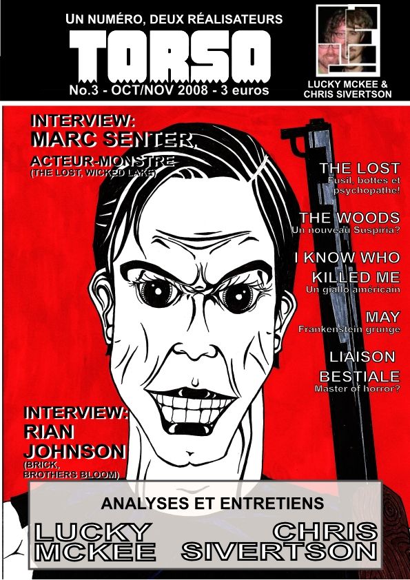 TORSO magazine cover Issue 3 October/November 2008