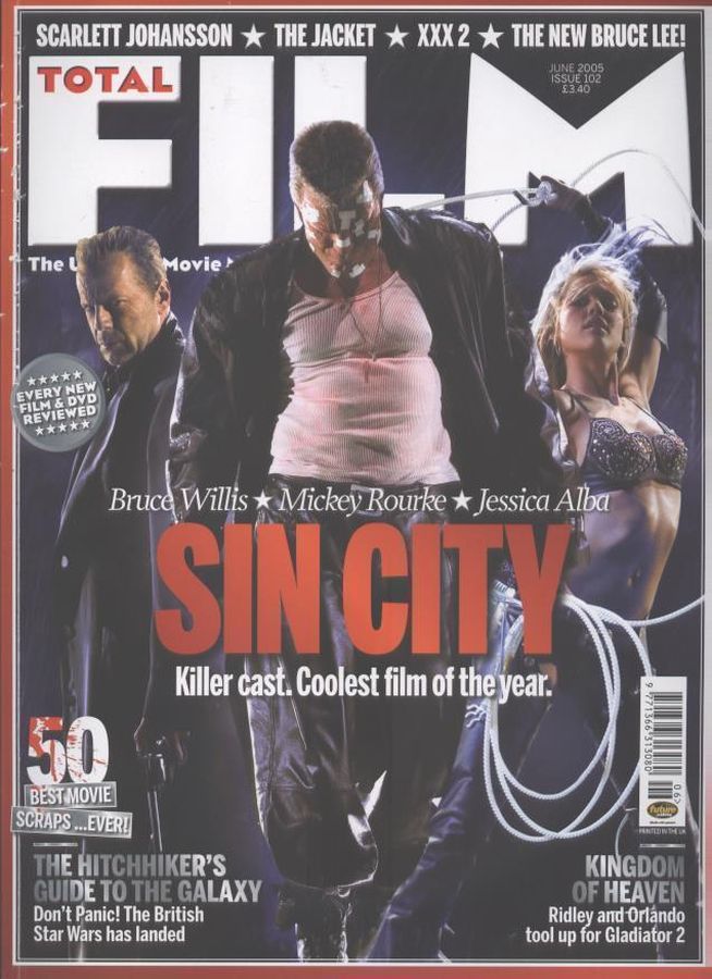 TOTAL FILM magazine cover Issue 102 June 2005