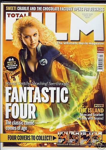 TOTAL FILM magazine cover Issue 105 August 2005