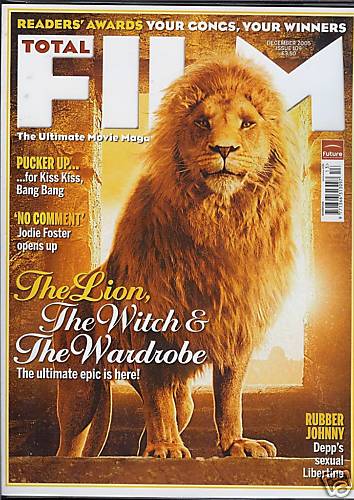 TOTAL FILM magazine cover Issue 109 December 2005