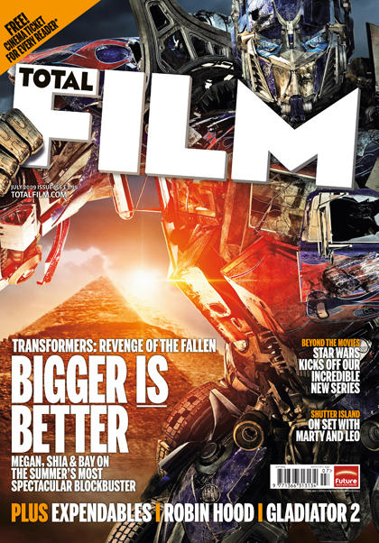 TOTAL FILM magazine cover Issue 156 July 2009