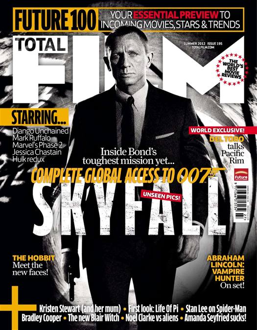 TOTAL FILM magazine cover Issue 195 Summer 2012