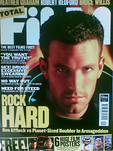 TOTAL FILM magazine cover Issue 20 September 1998