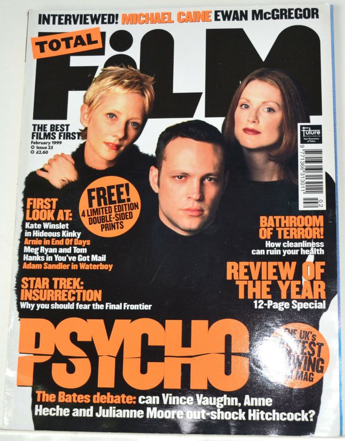 TOTAL FILM magazine cover Issue 25 February 1999