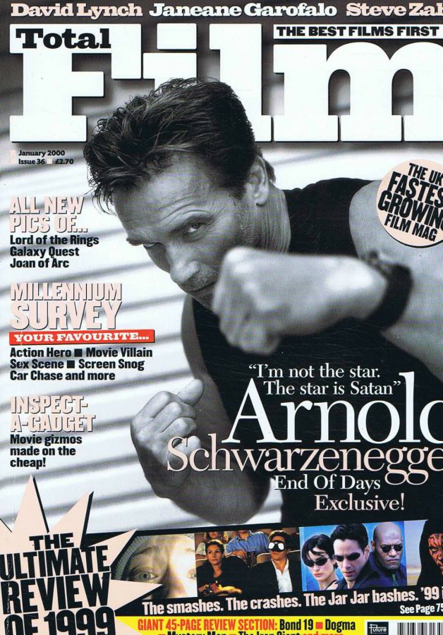 TOTAL FILM magazine cover Issue 36 January 2000