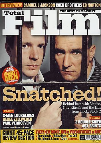 TOTAL FILM magazine cover Issue 45 October 2000