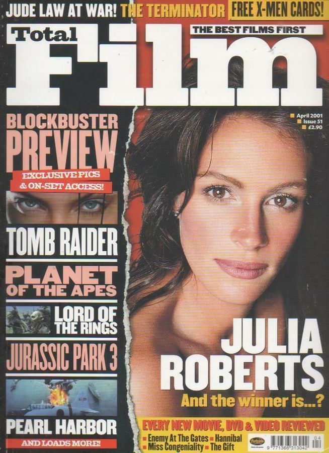 TOTAL FILM magazine cover Issue 51 April 2001