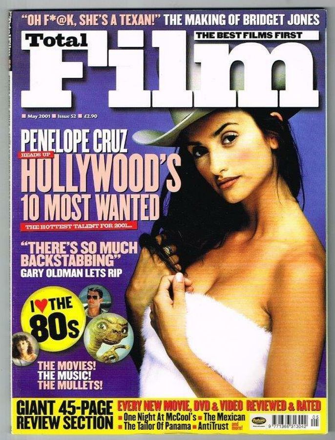 TOTAL FILM magazine cover Issue 52 May 2001