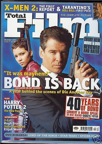 TOTAL FILM magazine cover Issue 71 December 2002