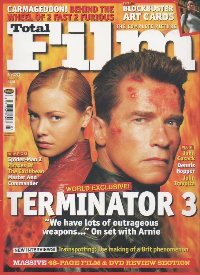 TOTAL FILM magazine cover Issue 78 July 2003