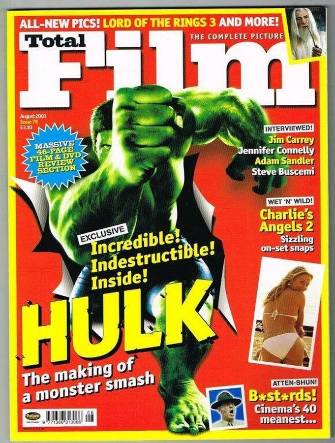 TOTAL FILM magazine cover Issue 79 August 2003