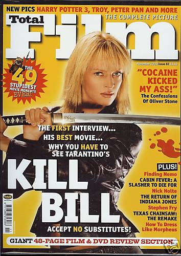 TOTAL FILM magazine cover Issue 82 November 2003