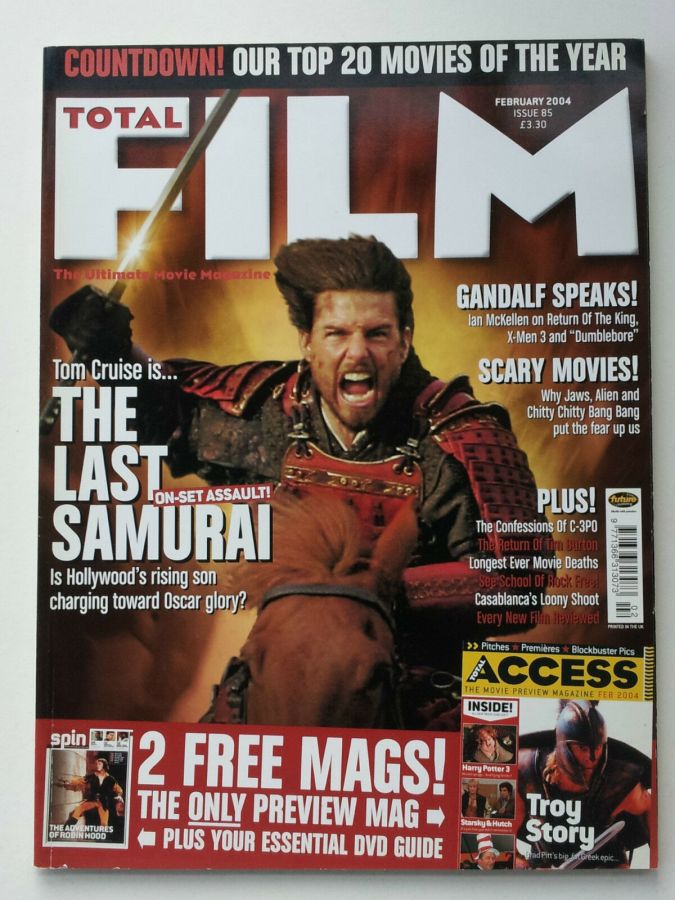 TOTAL FILM magazine cover Issue 85 February 2004