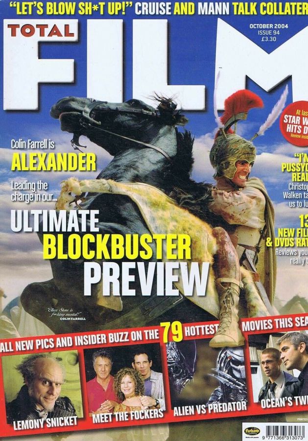 TOTAL FILM magazine cover Issue 94 October 2004