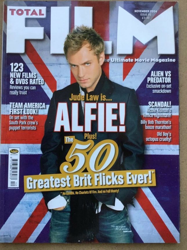 TOTAL FILM magazine cover Issue 95 November 2004