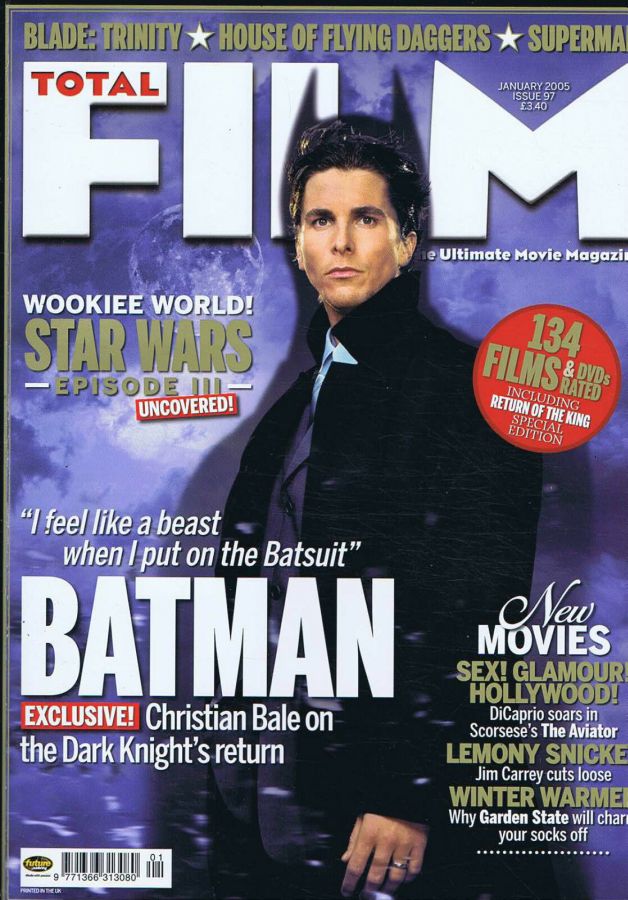TOTAL FILM magazine cover Issue 97 January 2005