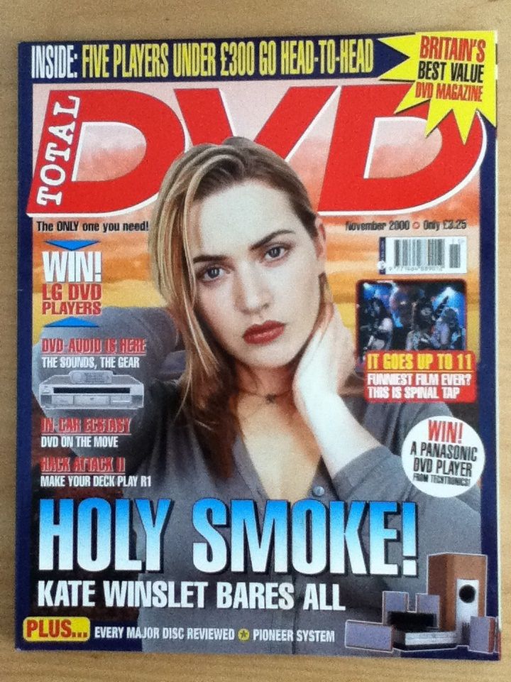 TOTAL DVD magazine side cover Issue 19 November 2000