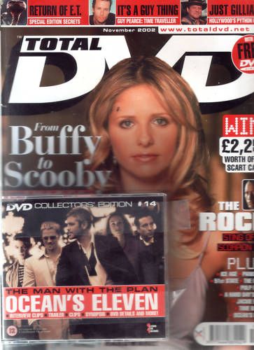TOTAL DVD magazine side cover Issue 43 November 2002