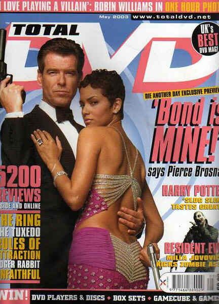 TOTAL DVD magazine side cover Issue 49 May 2003