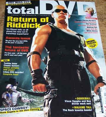 TOTAL DVD magazine side cover Issue 70  2004