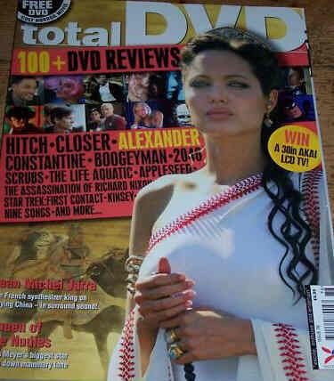 TOTAL DVD magazine side cover Issue 76  2005