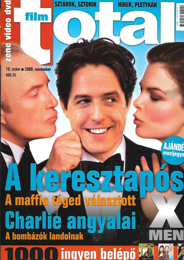 TOTAL FILM (HU) magazine side cover Issue 19  November 2000