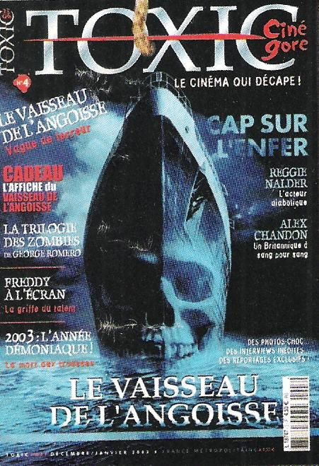 TOXIC magazine cover Issue 4  2nd series December 2002