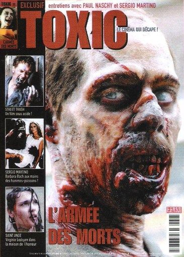 TOXIC magazine cover Issue 11  2nd series July 2004