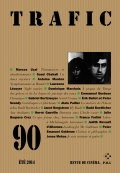 TRAFIC magazine cover Issue 90 March 2014