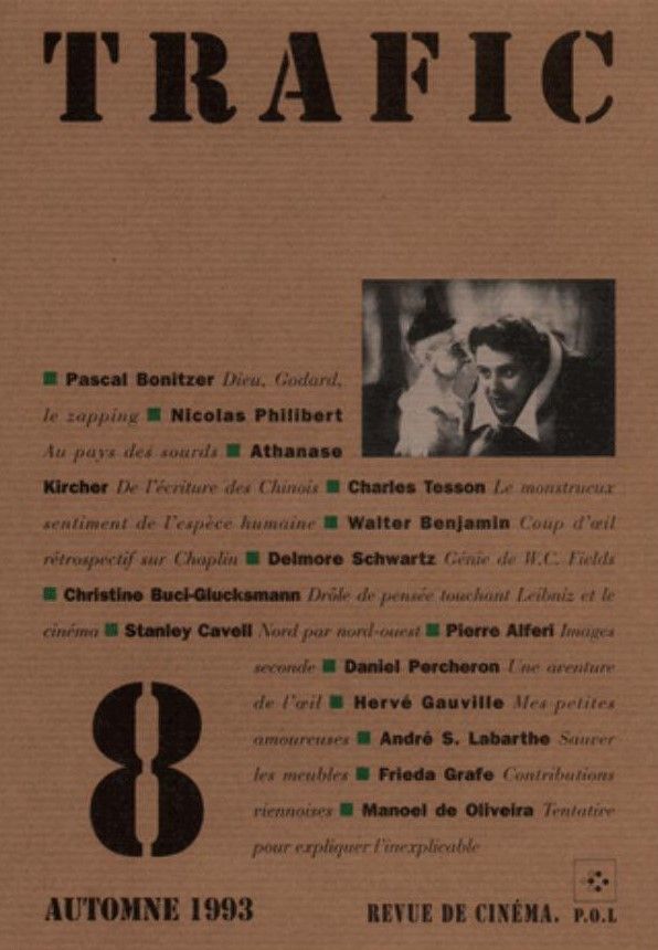TRAFIC magazine cover Issue 8 September/October/November 1993