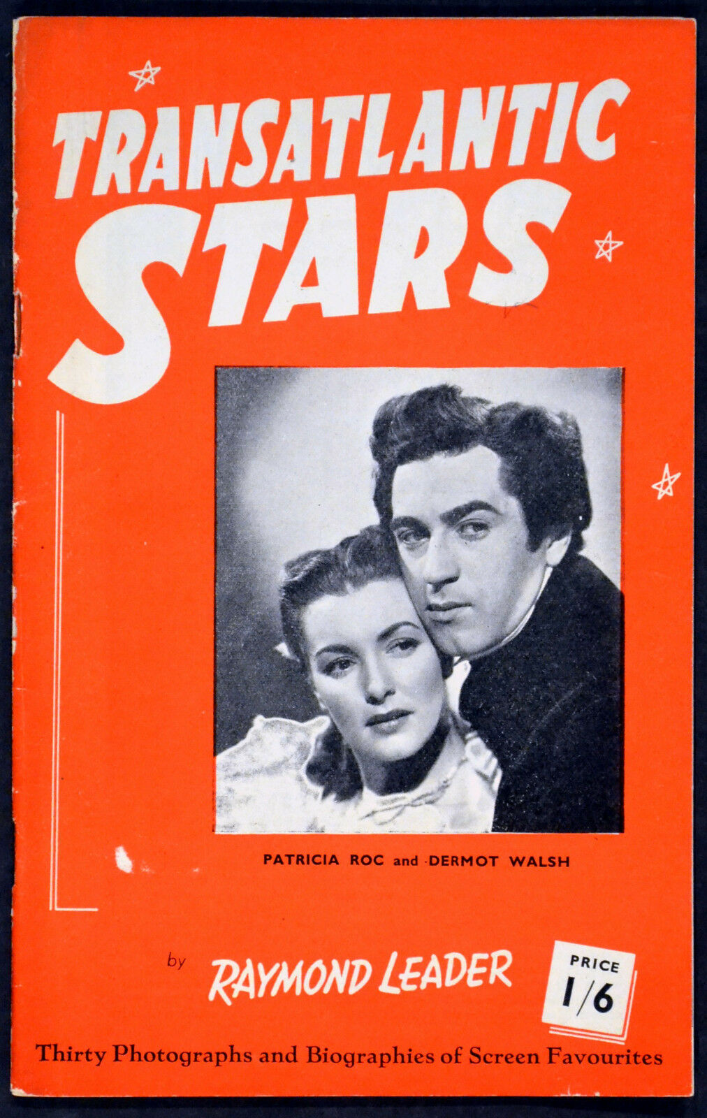 TRANSATLANTIC STARS magazine cover   1947