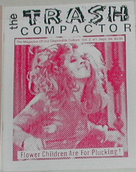 TRASH COMPACTOR magazine cover  Vol 2 # 1 September 1988
