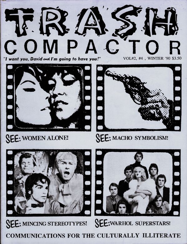 TRASH COMPACTOR magazine cover  Vol 2 # 4 Winter 1990