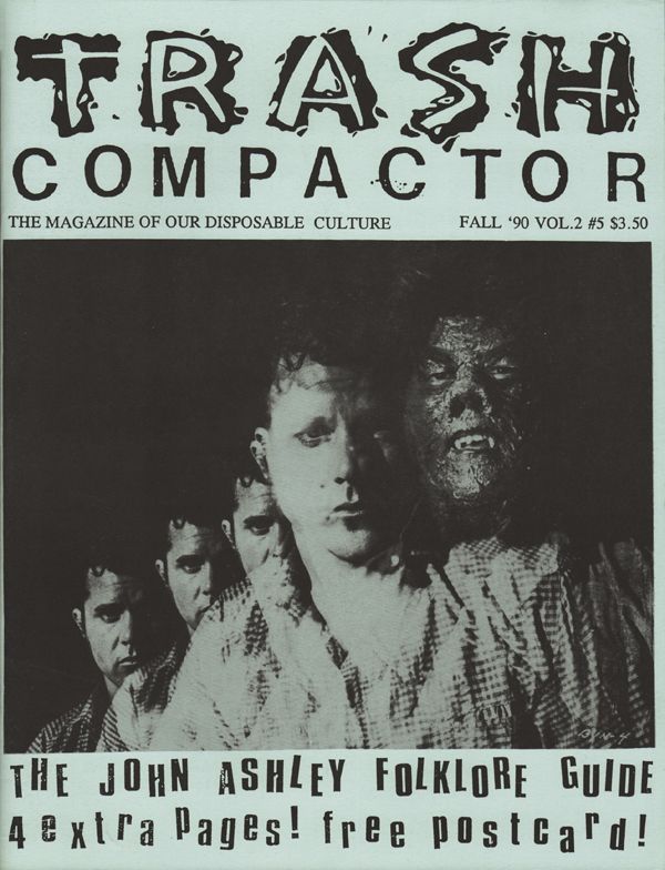 TRASH COMPACTOR magazine cover  Vol 2 # 5 Fall 1990