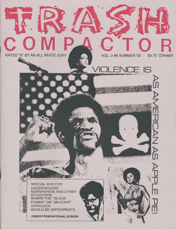 TRASH COMPACTOR magazine cover  Vol 2 # 6 Summer 1992