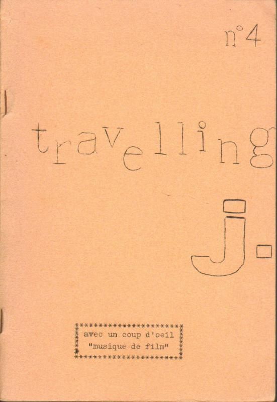 TRAVELLING (Ch) magazine side cover Issue 4 May 1964