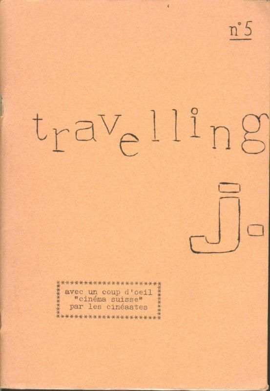 TRAVELLING (Ch) magazine side cover Issue 5 Summer 1964