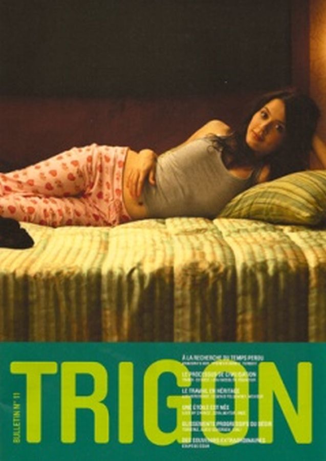TRIGON magazine side cover Issue 11  French  2000