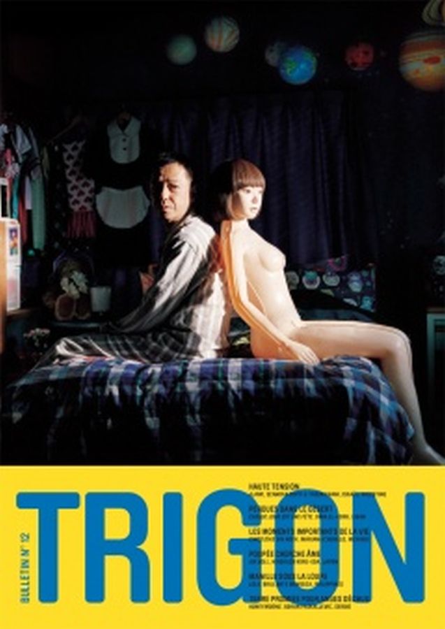 TRIGON magazine side cover Issue 12  French  2001