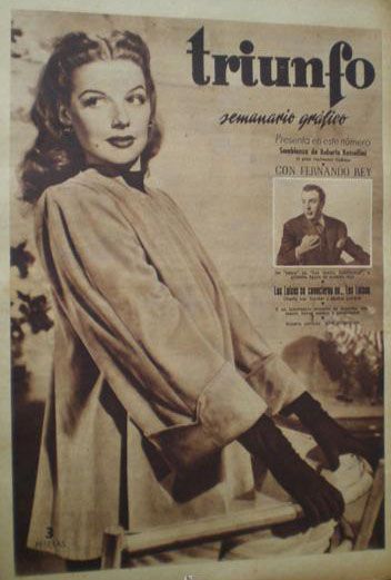 TRIUNFO magazine cover Issue 101 3 January 1948
