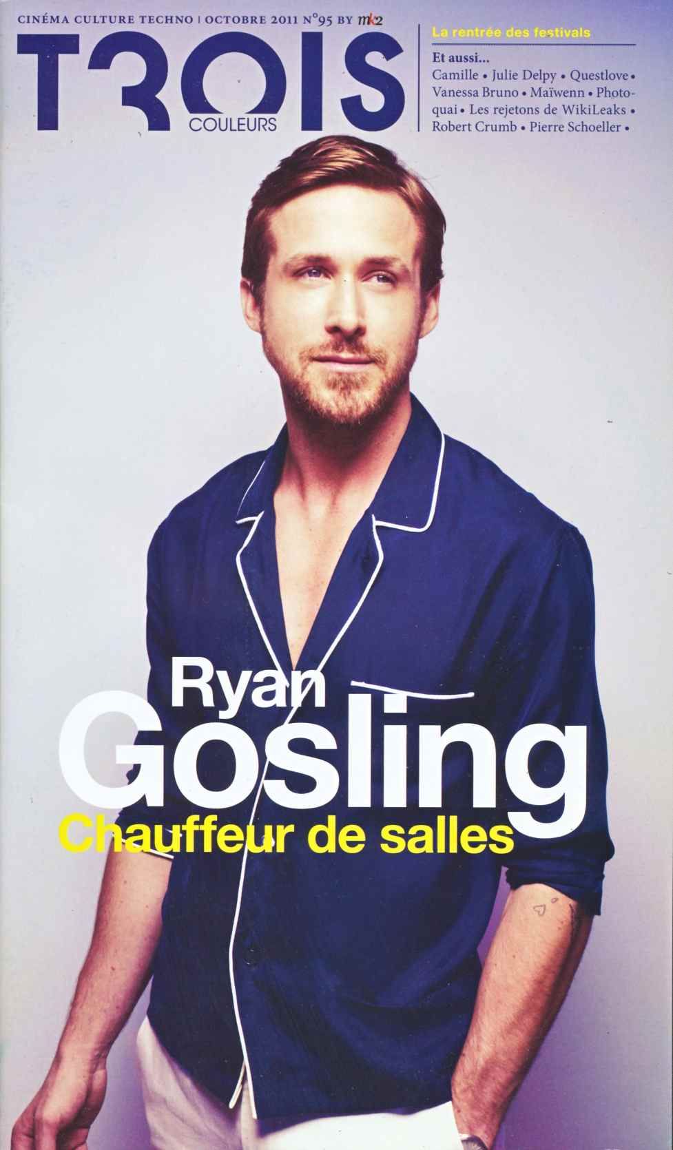 TROIS COULEURS magazine cover Issue 95 October 2011