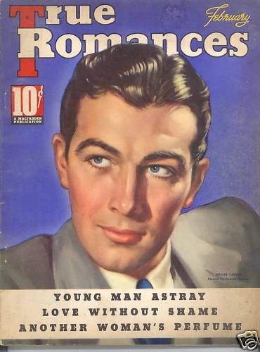 TRUE ROMANCES magazine side cover February 1937