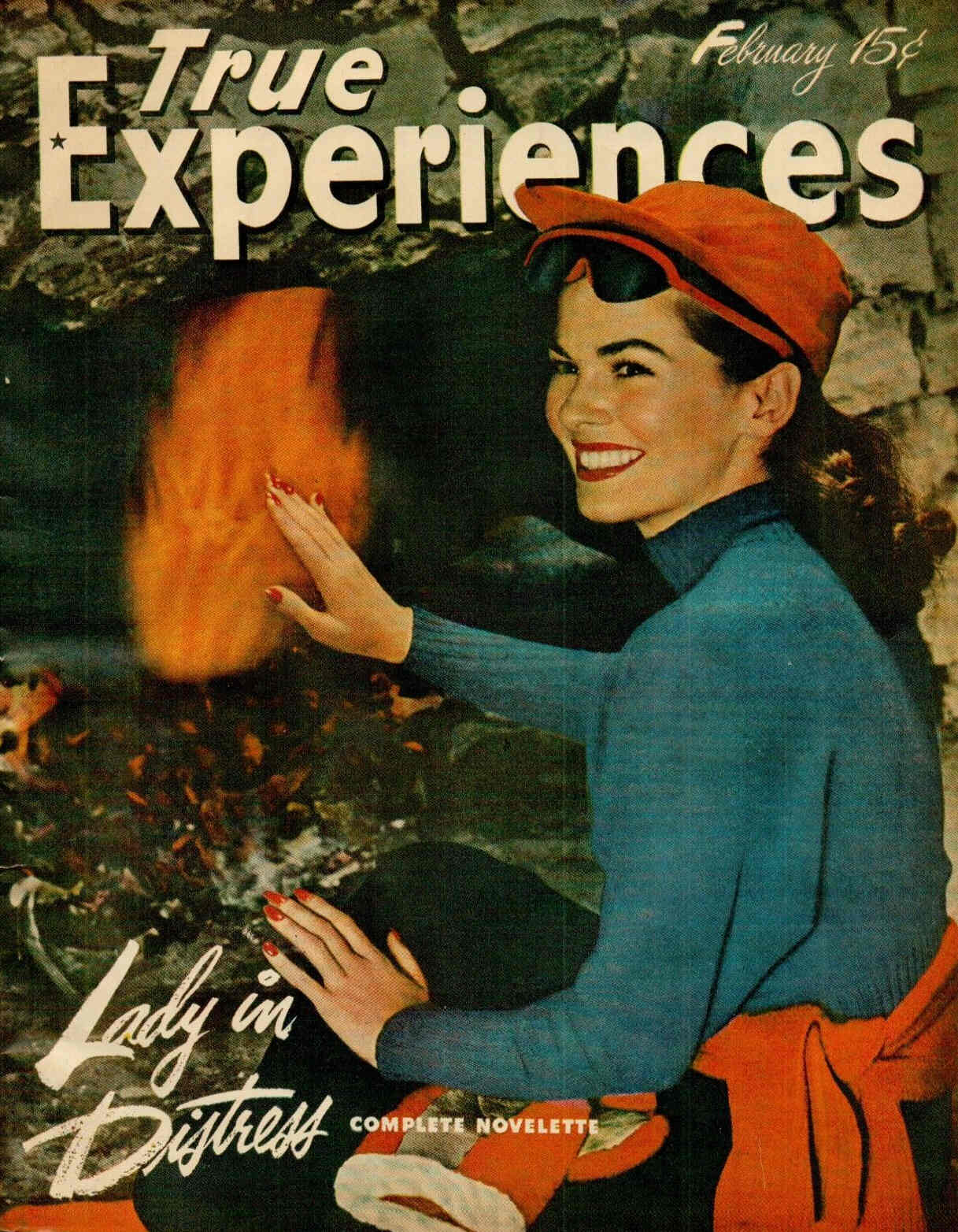 TRUE EXPERIENCES magazine side cover February 1947