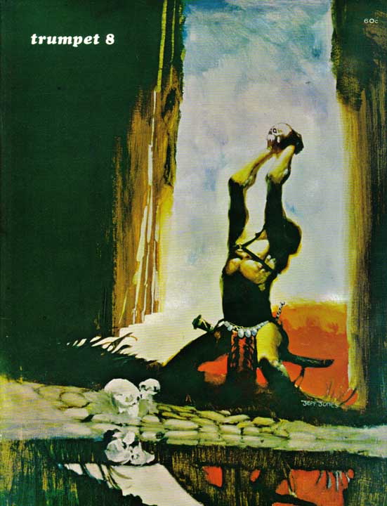 TRUMPET magazine side cover Issue 8  1968