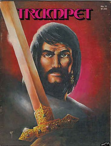 TRUMPET magazine side cover Issue 11  1974