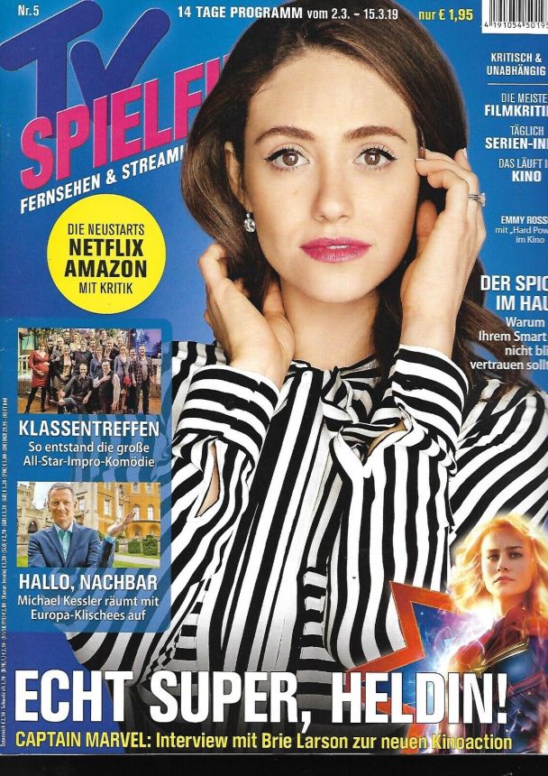 TV SPIELFILM magazine side cover 2 March 2019
