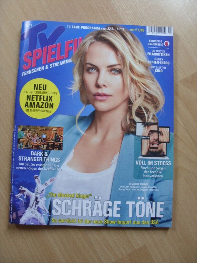 TV SPIELFILM magazine side cover Issue 13 22 June 2019